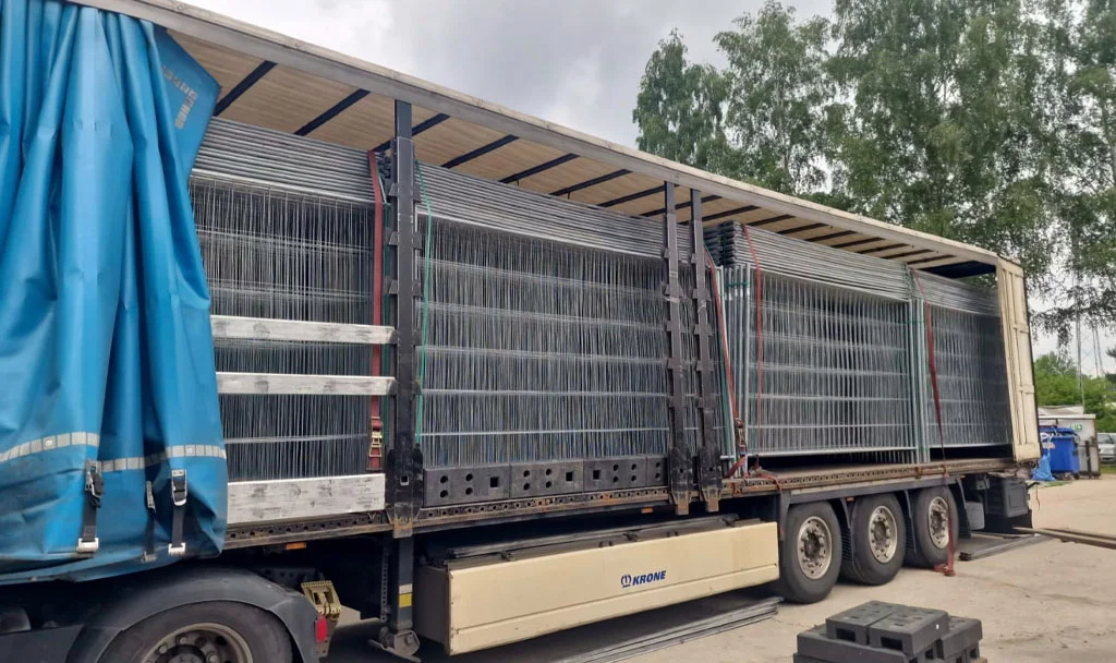 wynajem ogrodzeń budowlanych